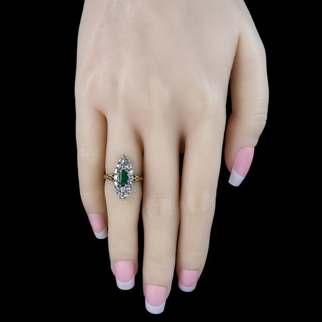 Vintage Emerald Rings Collection – Laurelle Antique Jewellery
