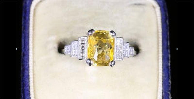 Spotlight: Art Deco Engagement Rings