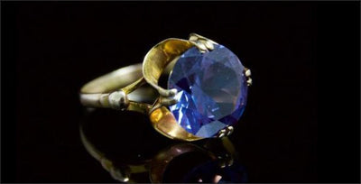 A pop of colour: engagement rings that aren't diamonds
