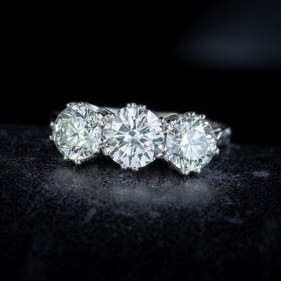 Antique and Vintage Trilogy Rings: Timeless Elegance with Deep Symbolism