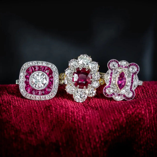 Rubies in Antique Jewellery – Laurelle Antique Jewellery