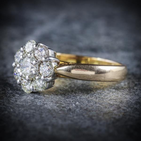 Gold Cluster Ring Collection