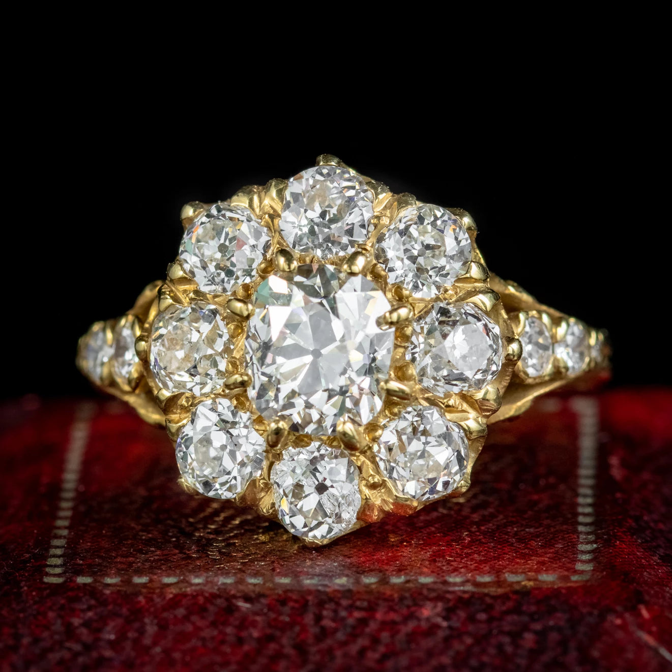 Antique Gold Engagement Ring