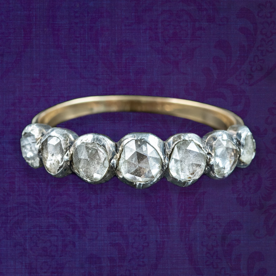 Antique Diamond Eternity Rings