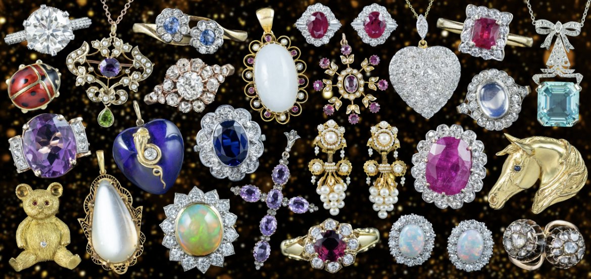 Collection of Antique Jewellery Pieces