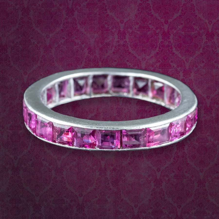 Antique Ruby Eternity Rings Collection – Laurelle Antique Jewellery