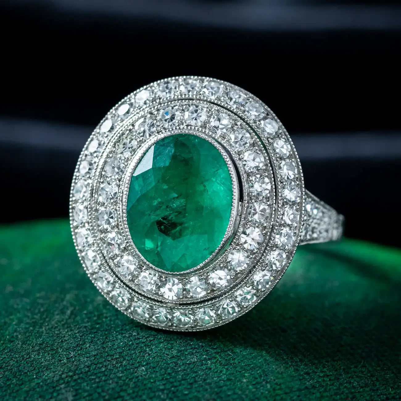 Emerald Cocktail Rings Collection | Antique & Vintage Statement Rings ...