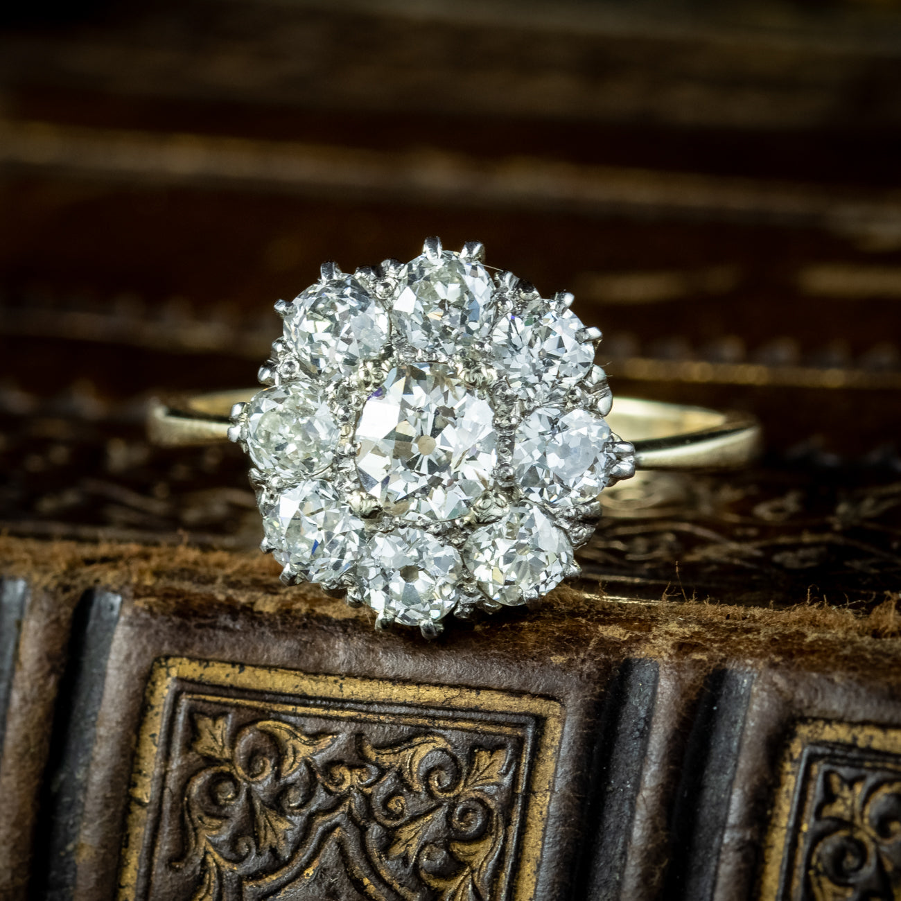 Cluster Rings Antique Cluster Rings – Laurelle Antique Jewellery