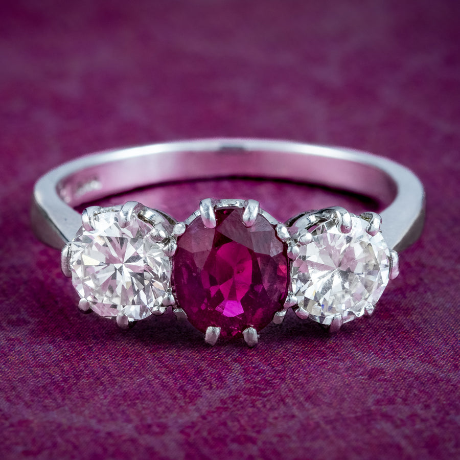 Antique Edwardian Ruby Rings