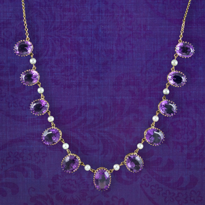 Vintage Amethyst Necklaces