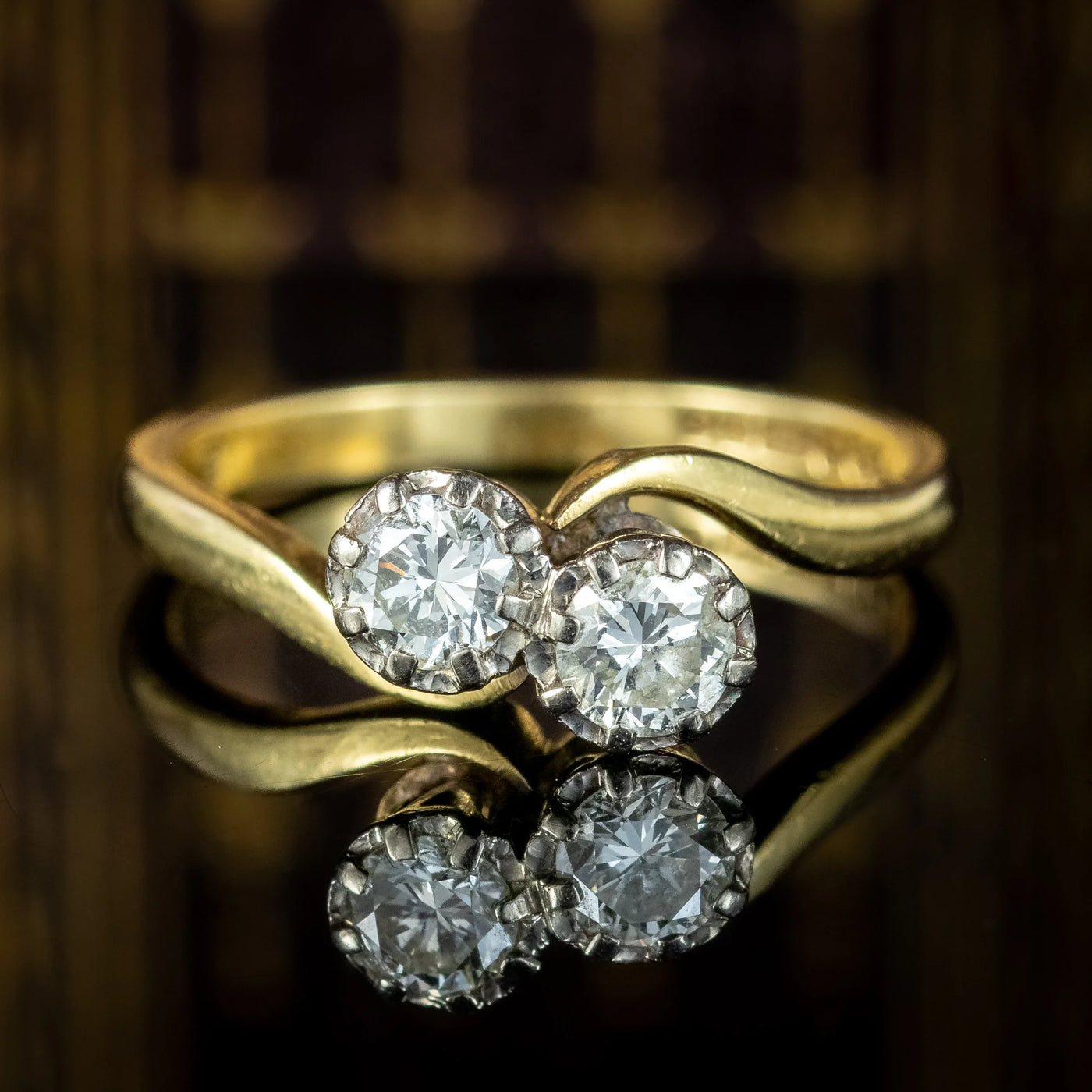 Vintage Gold Engagement Ring