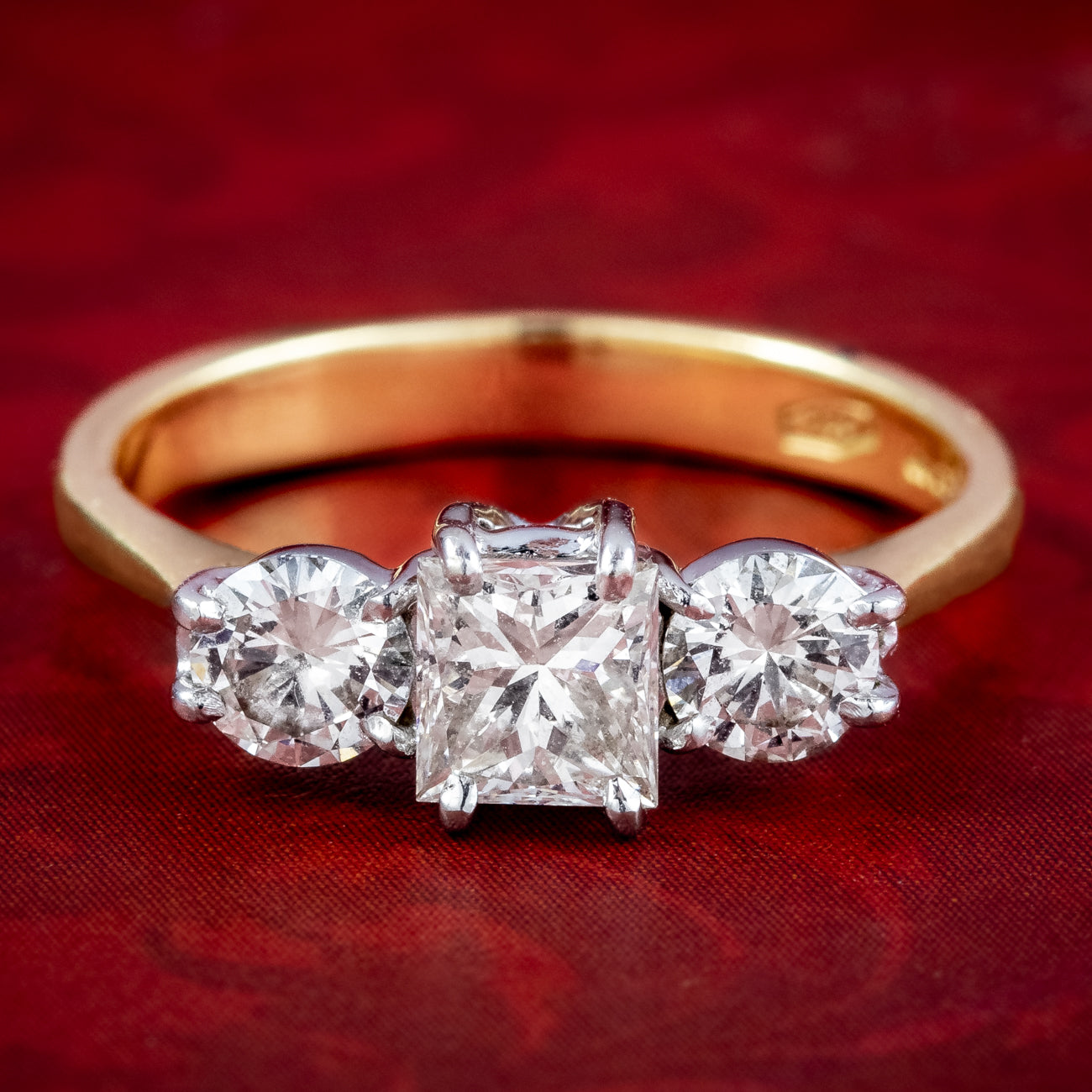 Diamond Trilogy Ring