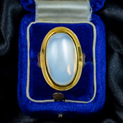 Vintage Moonstone Cocktail Ring 16ct Moonstone
