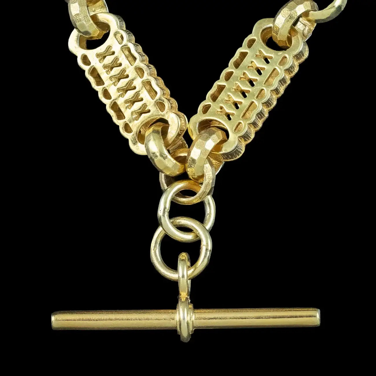 Gold Gilt Albert Chain – Laurelle Antique Jewellery