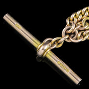 Antique Edwardian Albert Chain 9ct Gold