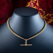 Antique Edwardian Albert Chain 9ct Gold