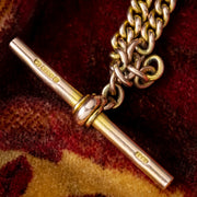 Antique Edwardian Albert Chain 9ct Gold