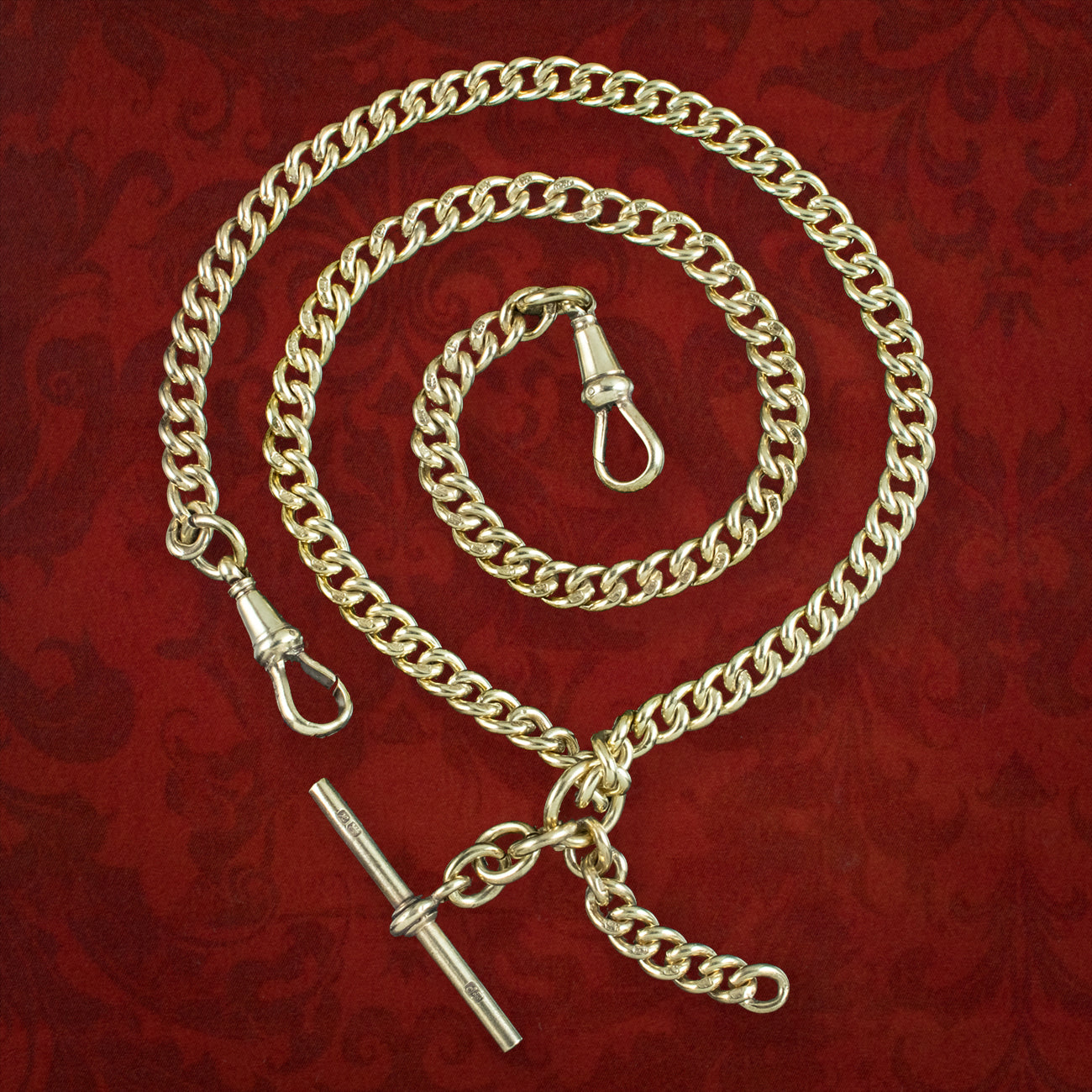 Edwardian Albert Chain | – Laurelle Antique Jewellery