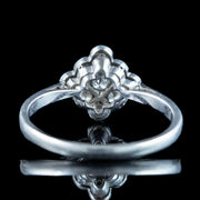 Antique Edwardian Diamond Cluster Ring 0.54ct Total