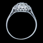 Antique Edwardian Diamond Cluster Ring 1.5ct Total