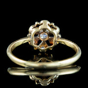 Antique Edwardian Diamond Daisy Cluster Ring 