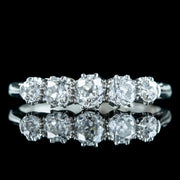 Antique Edwardian Diamond Five Stone Ring 0.74ct Total