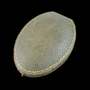 Antique Edwardian Pearl Diamond Flower Necklace With Box 