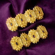 Antique Georgian Amethyst Double Bracelet Collar