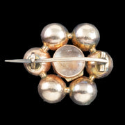 Antique Georgian Garnet Spinel Brooch 18ct Gold With Locket