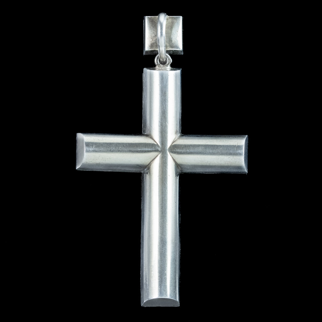Georgian Paste Cross Pendant | – Laurelle Antique Jewellery