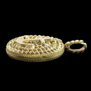 Antique Victorian Anchor Locket 15ct Gold