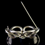 Antique Victorian Cameo Brooch Pinchbeck Gold Gilt