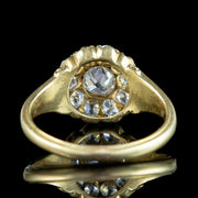 Antique Victorian Diamond Cluster Ring 1.7ct Total