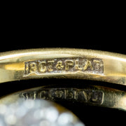 Antique Victorian Diamond Cluster Ring 