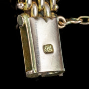 Antique Victorian Gate Bracelet 9ct Gold