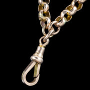 Antique Victorian Long Guard Chain 9ct Gold 61 Inches