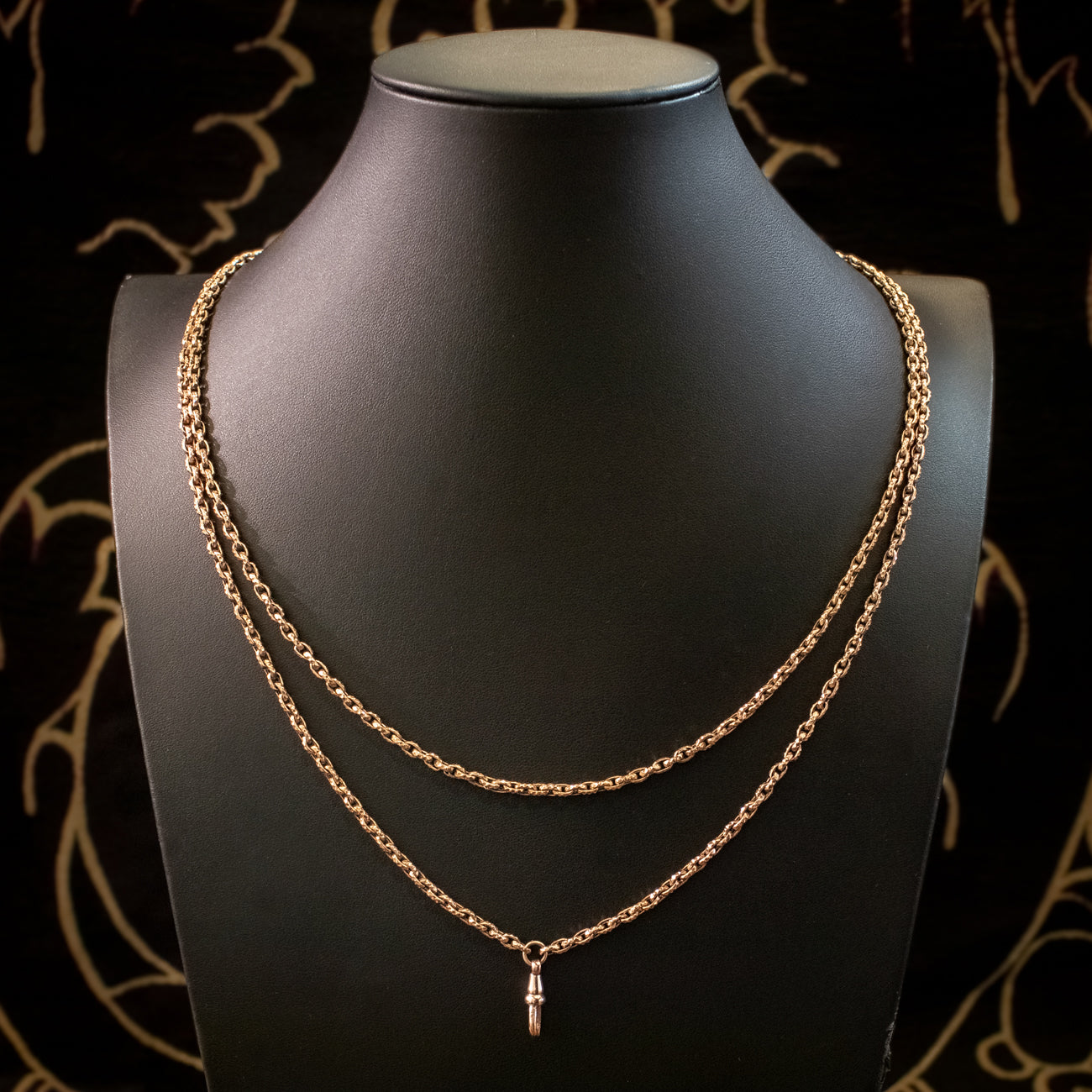 Antique Victorian Long Guard Chain – Laurelle Antique Jewellery