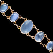 Antique Victorian Moonstone Bracelet 9ct Gold