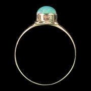 Antique Victorian Opal Solitaire Ring 0.70ct Opal