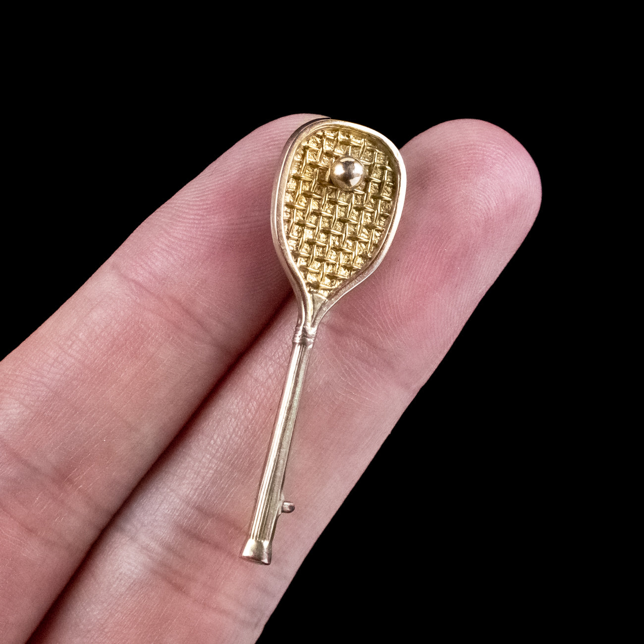 Victorian Tennis Racquet Brooch | – Laurelle Antique Jewellery