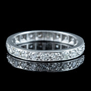 Art Deco Diamond Eternity Band Ring 1ct Total