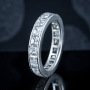 Art Deco Diamond Full Eternity Ring 1.9ct Total