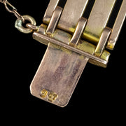 Art Deco Gate Bracelet 9ct Gold 