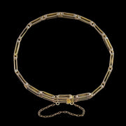 Art Deco Gate Bracelet 9ct Gold 