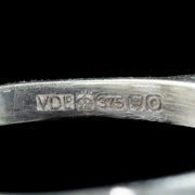 Art Deco Style Amethyst Cocktail Ring 22ct Amethyst 