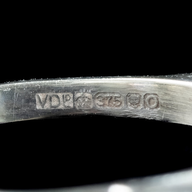 Art Deco Style Amethyst Cocktail Ring 22ct Amethyst 