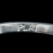 Art Deco Style Diamond Cluster Ring 1.1ct Diamond