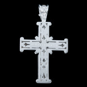 Diamond Cross Pendant 18ct Gold Theo Fennell With Box