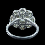 Edwardian Style Diamond Cluster Ring 2.36ct Total
