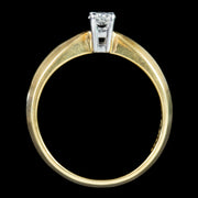 Edwardian Style Diamond Solitaire Ring 0.20ct Diamond Dated 2006